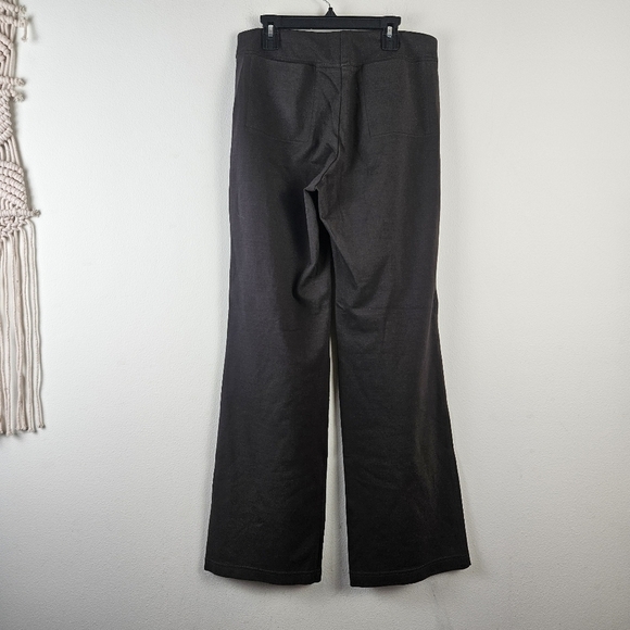 Eileen Fisher Brown Ponte Rayon Nylon Spandex Trouser Pant Size Small Minimalist - Picture 4 of 6